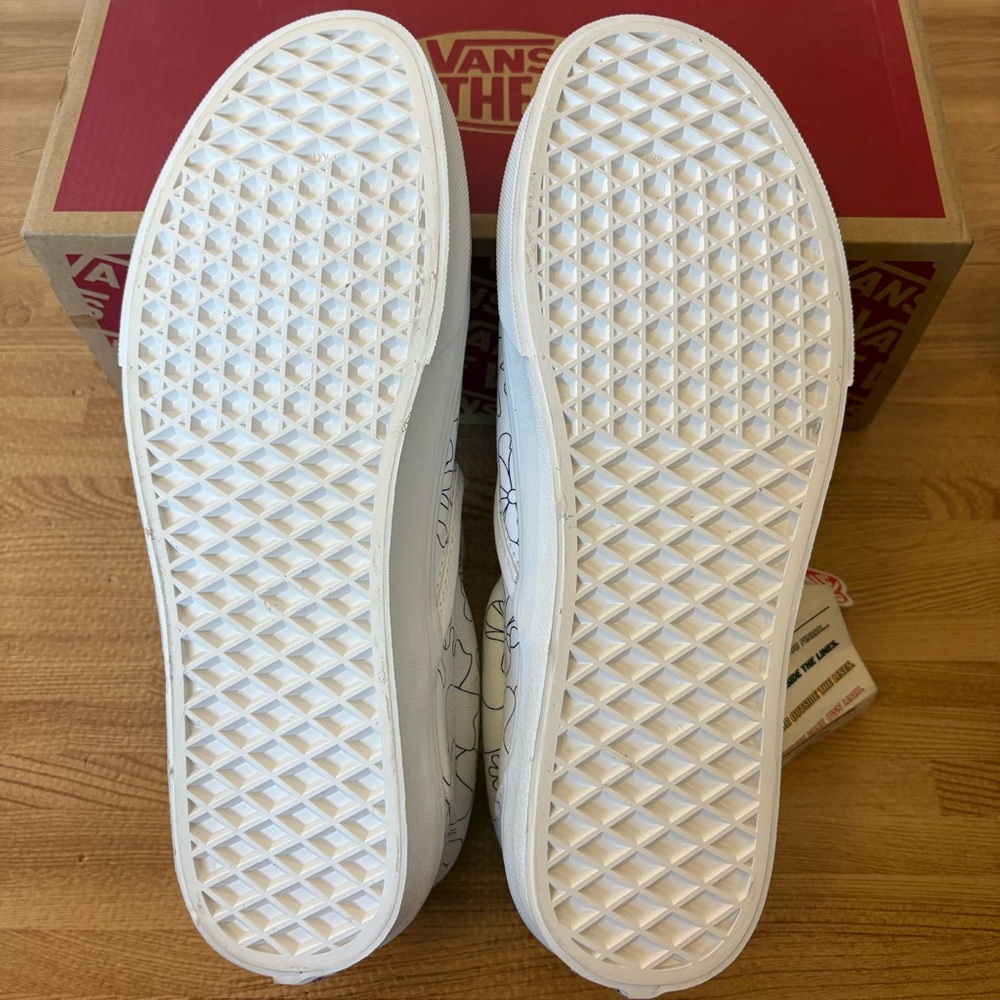Vans Classic Slip-On U-Paint “Camo Daisy” NWT Men’s 9 Women’s 10.5 - Picture 6 of 12
